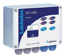 SET-2000 Bedieningspaneel 230V met ATEX uitgangen voor 2 sensoren