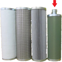 XXLW water cartridge + stainless steel mesh & 10 micron multi pleated paper- size: XXLW-2