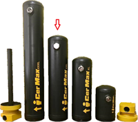 XXL Water / Particle vessel + G1 YELLOW head + G1 port for water trap - optional, (excludes cartridge) - stand alone unit-3