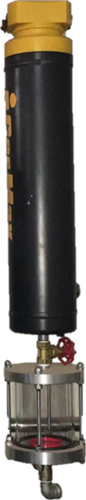 XXL Water / Particle vessel + G1 YELLOW head + G1 port for water trap - optional, (excludes cartridge) - stand alone unit
