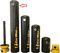 XXXL Particulate separator filter vessel + G1 YELLOW head + (excludes cartridge) - stand alone unit-3