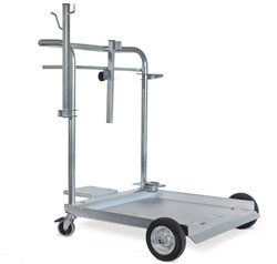 Gartec Drum Dolly 200 ltr vat 4 wielen