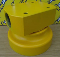 LW Particle vessel + G1 YELLOW head, (excludes cartridge) - stand alone unit-2