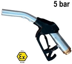 Elaflex ZVA 25.41 High Speed brandstofpistool 140 L/min 5 BAR ATEX met swivel G1 BSP bi spout 31mm