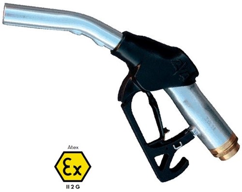 Elaflex ZVA 25.41 High Speed Brandstofpistool 140 L/min ATEX met swivel G1 BSP bi spout 31mm